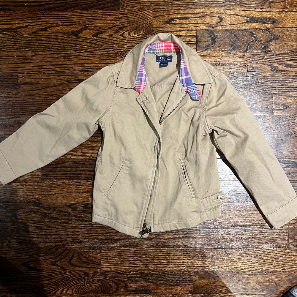 Boys Ralph Lauren Polo khaki jacket size 5